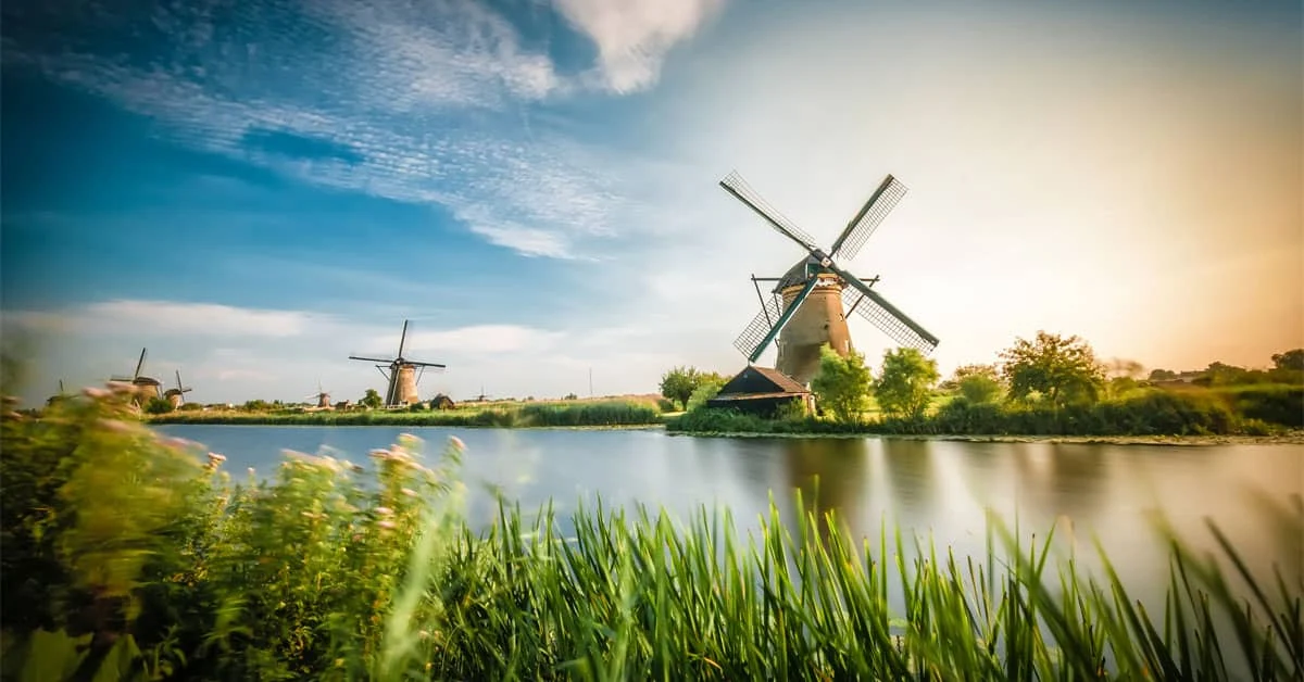 Kinderdijk Windmills Holland