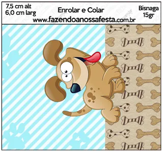 Funy Dog: Free Printable Candy Bar Labels.