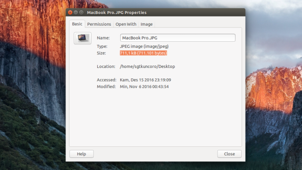 Cara Resize atau Memperkecil Ukuran Foto di Ubuntu