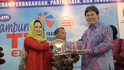 Yustin Ficardo: Lampung Trade Tourism Investment (TTI) Expo 2017 Ajang Promosi Produk Unggulan