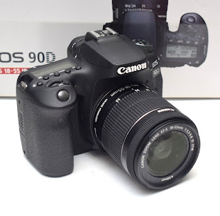 Jual Kamera Canon EOS 90D Lensa Kit STM Fullset