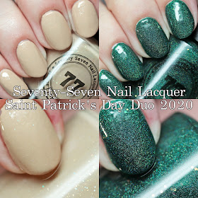 Seventy-Seven Nail Lacquer Saint Patrick's Day Duo 2020