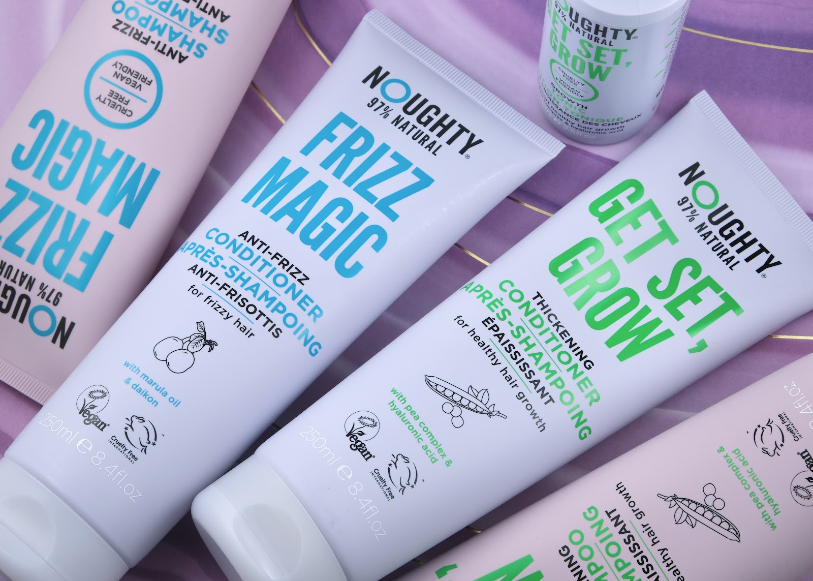 Noughty Haircare | Frizz Magic Collection & Get, Set, Grow Collection: Review