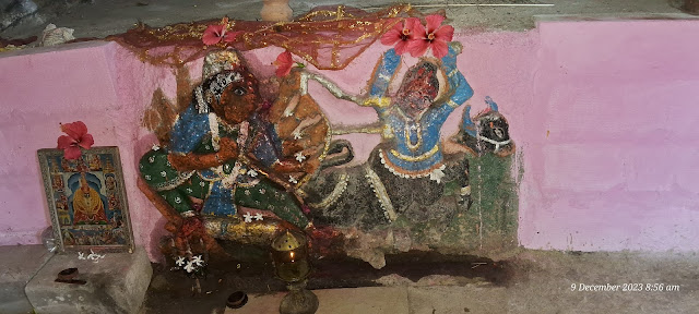 मुल्हेर माची वरील देवीचे मंदिर