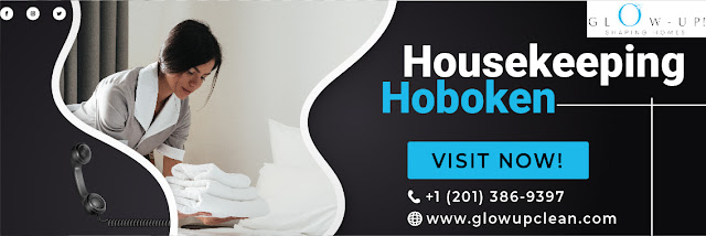 Glow up clean provides an exceptional housekeeping Hoboken service that you hire for your house where you’ll get an experienced housekeeper along with the best qualities and top-quality cleaning products.