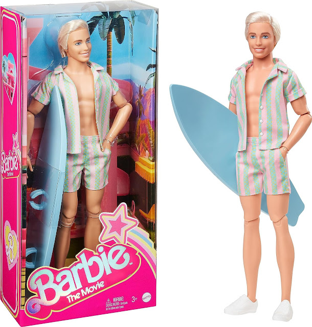 Barbie Movie Ken Doll in Beach Attire!