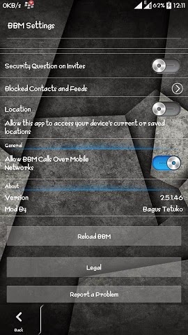Download Kumpulan MOD Blackberry Messenger Untuk Android TERBARU 2015