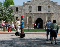 Click for Larger Image of Men and Alamo