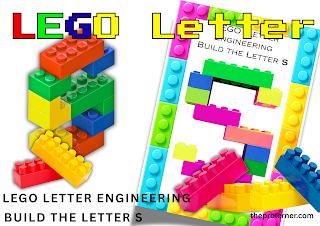 LEGO Letter Printable S