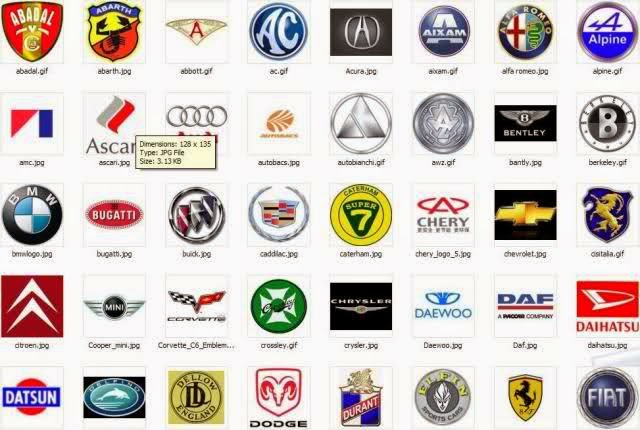 Car Brand Logos And Names List