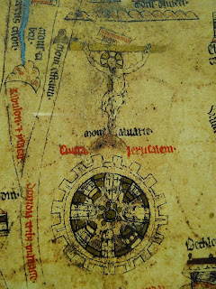 Mappa mundi Jerusalem crucifixion