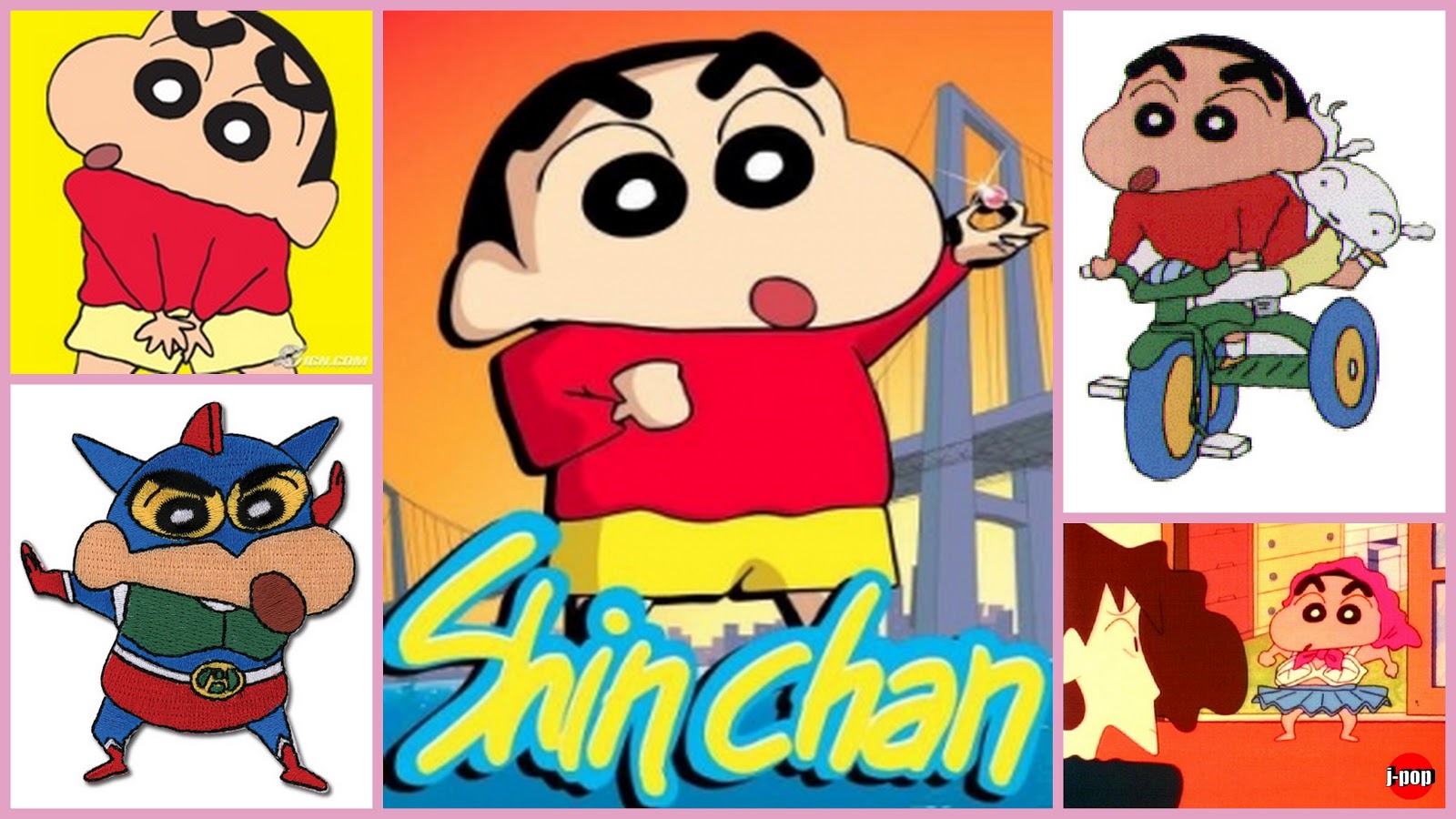 Download this Cartoon Character And Planning Collect Stuffs Shin Chan picture