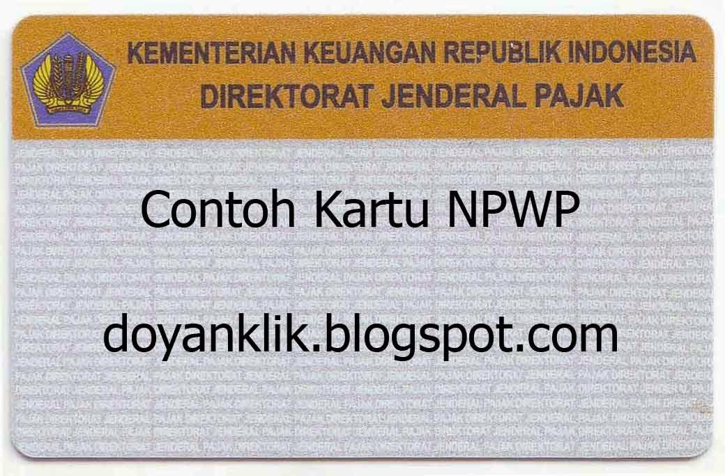 Cara Membuat NPWP Secara Online - Doyan Klik