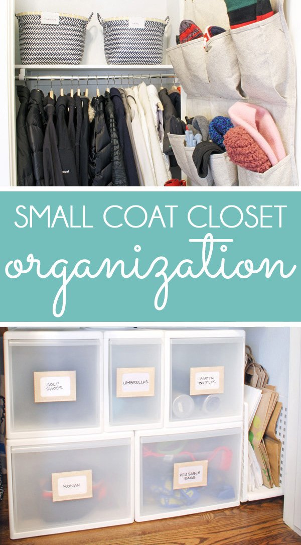 Organizing the Coat Closet • The Simply Sorted Home