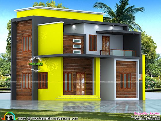 Estimated 25 lakhs  modern home  Kerala home  design  and 