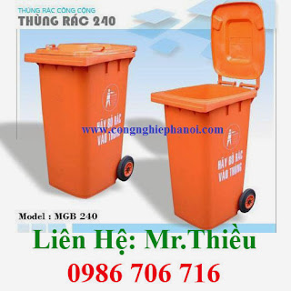 thùng rác 240 lít