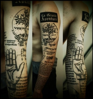 Arm tattoos for men have been use throughout the centuries as a symbol of 