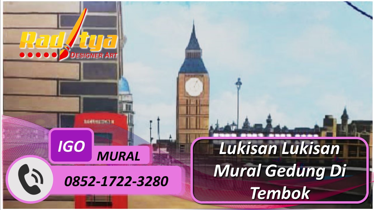 Lukisan Lukisan Mural Gedung Di Tembok