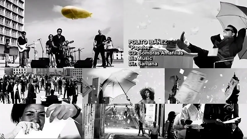 Polito Ibañez - ¨Papeles¨ - Videoclip - Dirección: Santana. Portal del Vídeo Clip Cubano