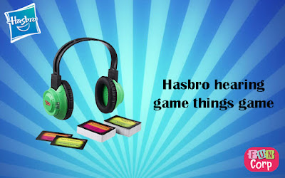 Hasbro hearing game things game: