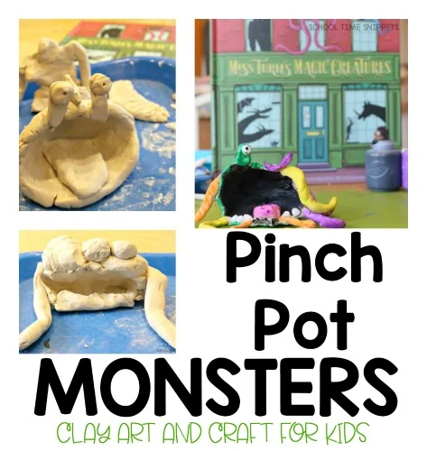 Pinch Pot Monsters Clay Project