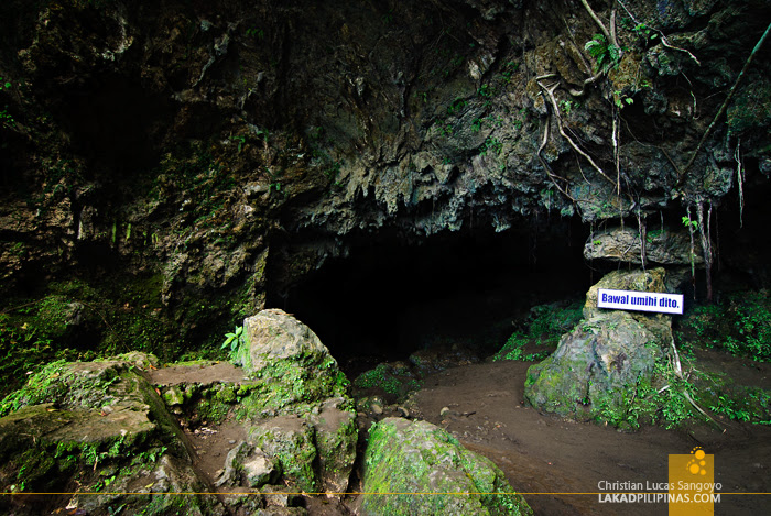 The Entrance to Suhot Cave in Dumalag, Capiz
