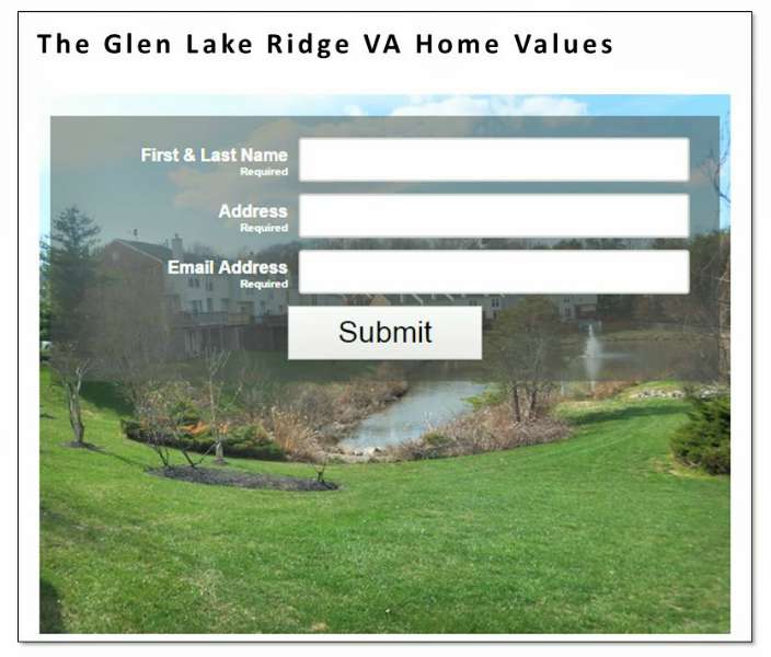 Find Your Home Value Search To Your Glen Lake Ridge VA Community Home by Claudia S. Nelson  www.ClaudiaSNelson.com