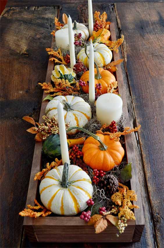 40 Amazing Fall Centerpieces For Dining Room Table