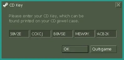 CD Key (Key Code) / Lisensi