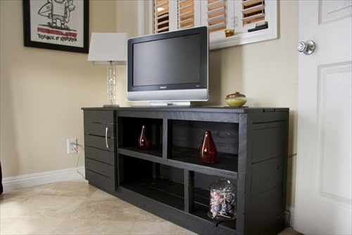 diy tv stand plans