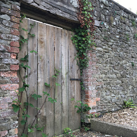 Door in the walled garden at Tapeley