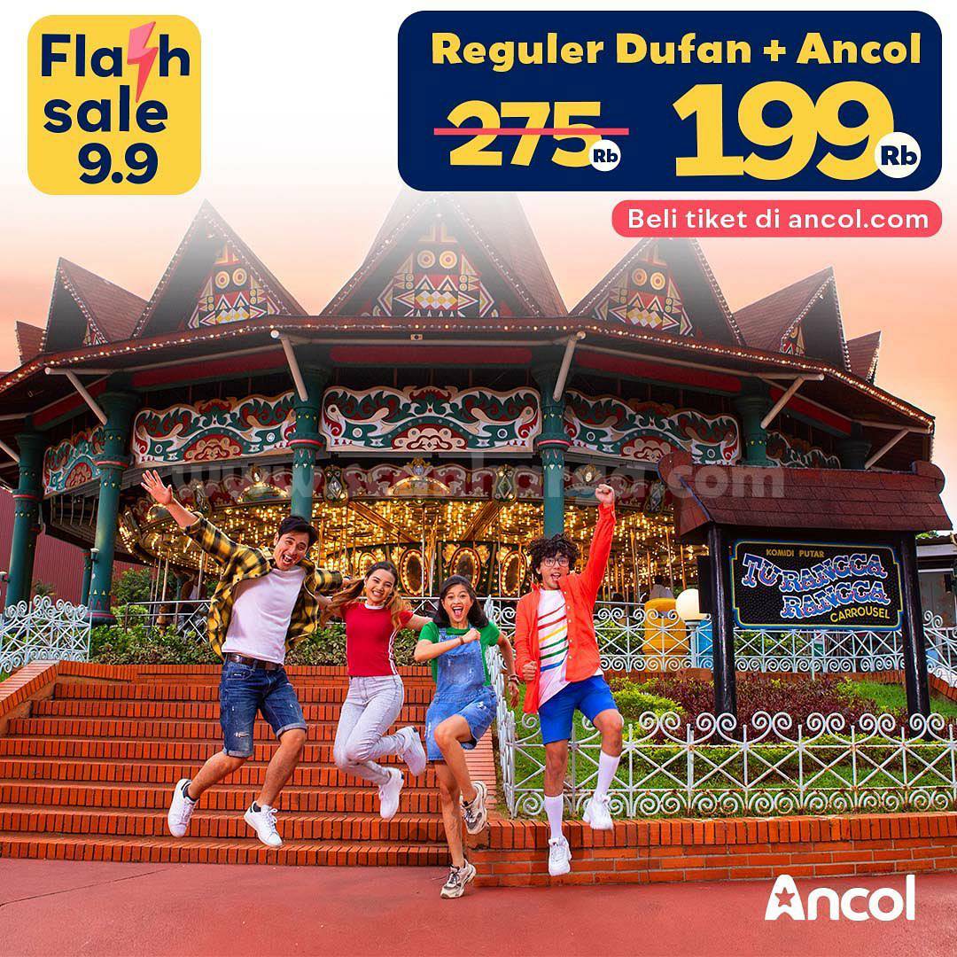 Promo DUFAN FLASH SALE 9.9 - Tiket Reguler Dufan Ancol hanya 199Rb