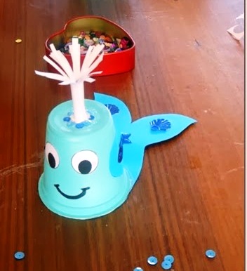 paper cup craft animal