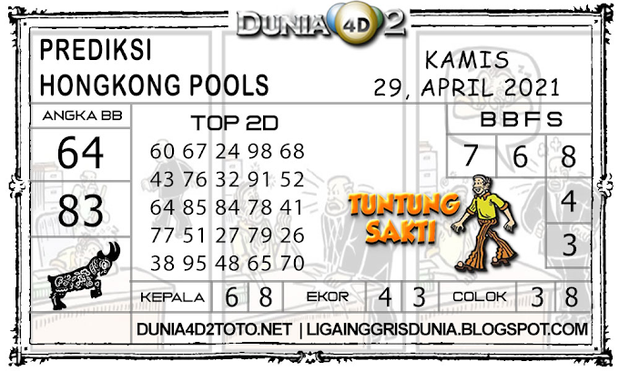 Prediksi Togel HONGKONG DUNIA4D2 29 APRIL 2021