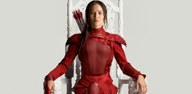 Katniss Everdeen estampa artes inéditas de Jogos Vorazes: A Esperança - O Final