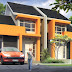 43 Contoh Cat Rumah Minimalis Warna Orange Yang Nampak Modern