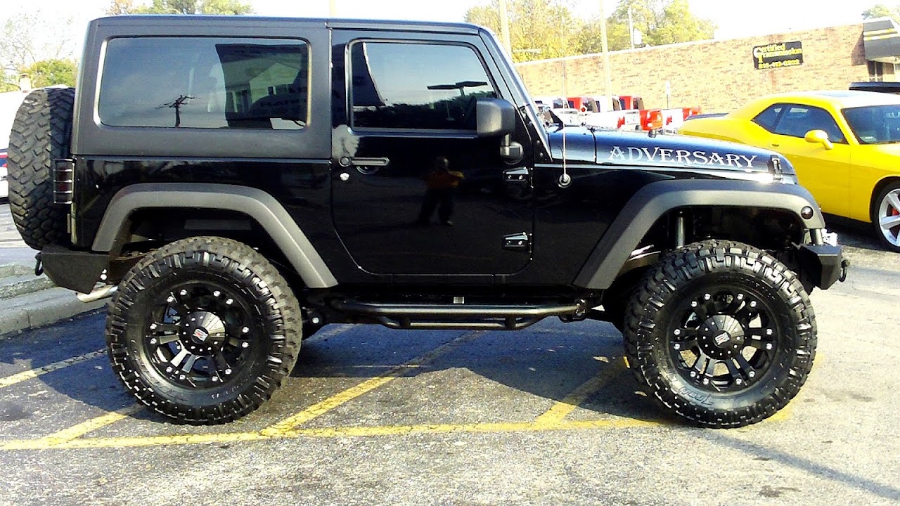 Blacked Out Jeep Wrangler