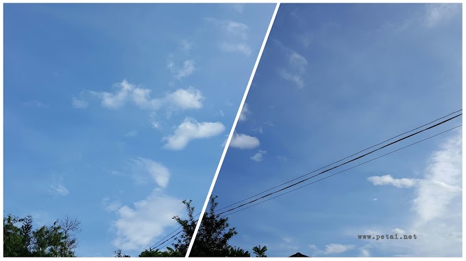 Selamat pagi wahai langit yang biru