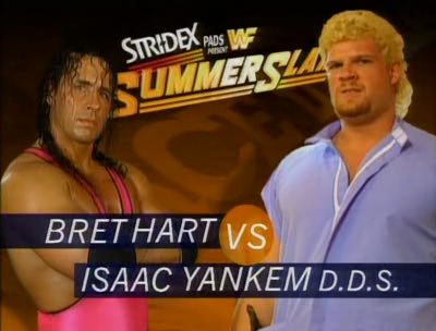 WWF / WWE - SUMMERSLAM 1995 - Bret 'The Hitman' Hart vs. Isaac Yankem