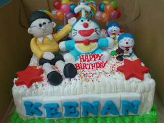 Kue Ulang Tahun Doraemon Lucu Untuk Anak