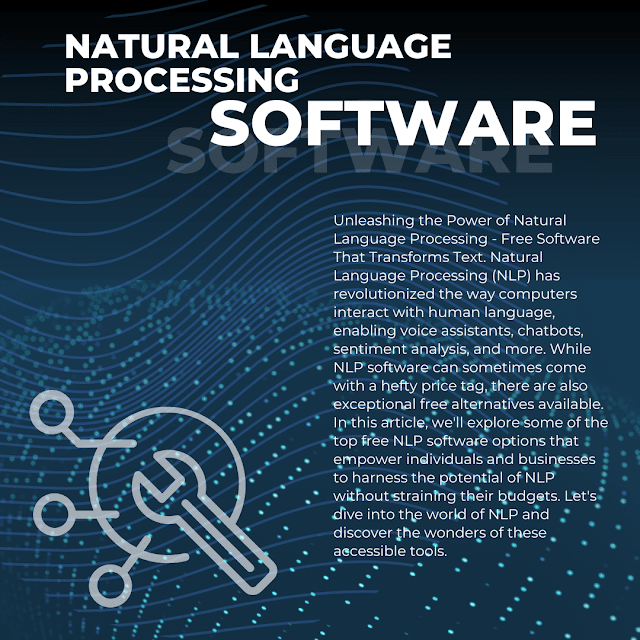  Natural Language Processing - Free Software