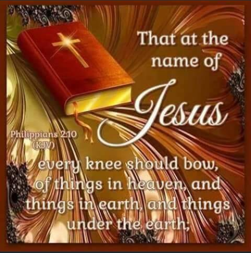 At the Name of Jesus