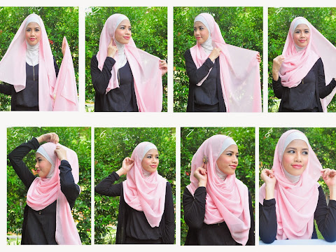 Kumpulan Cara Memakai Hijab 2015: Cara Memakai Jilbab Pashmina Syari
Plus Gambar