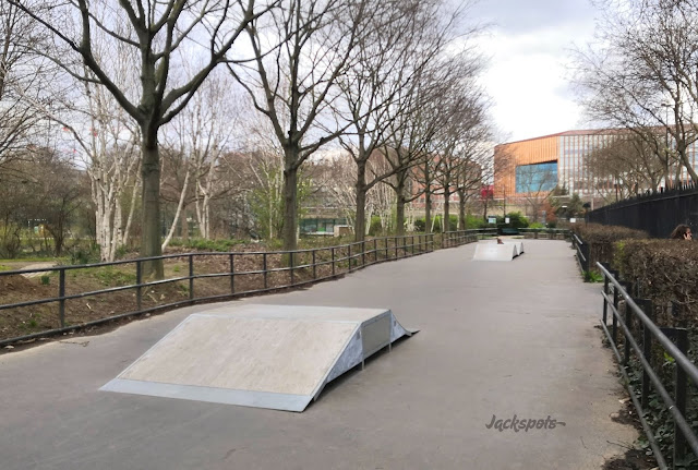 skatepark porte de la chapelle nouveau