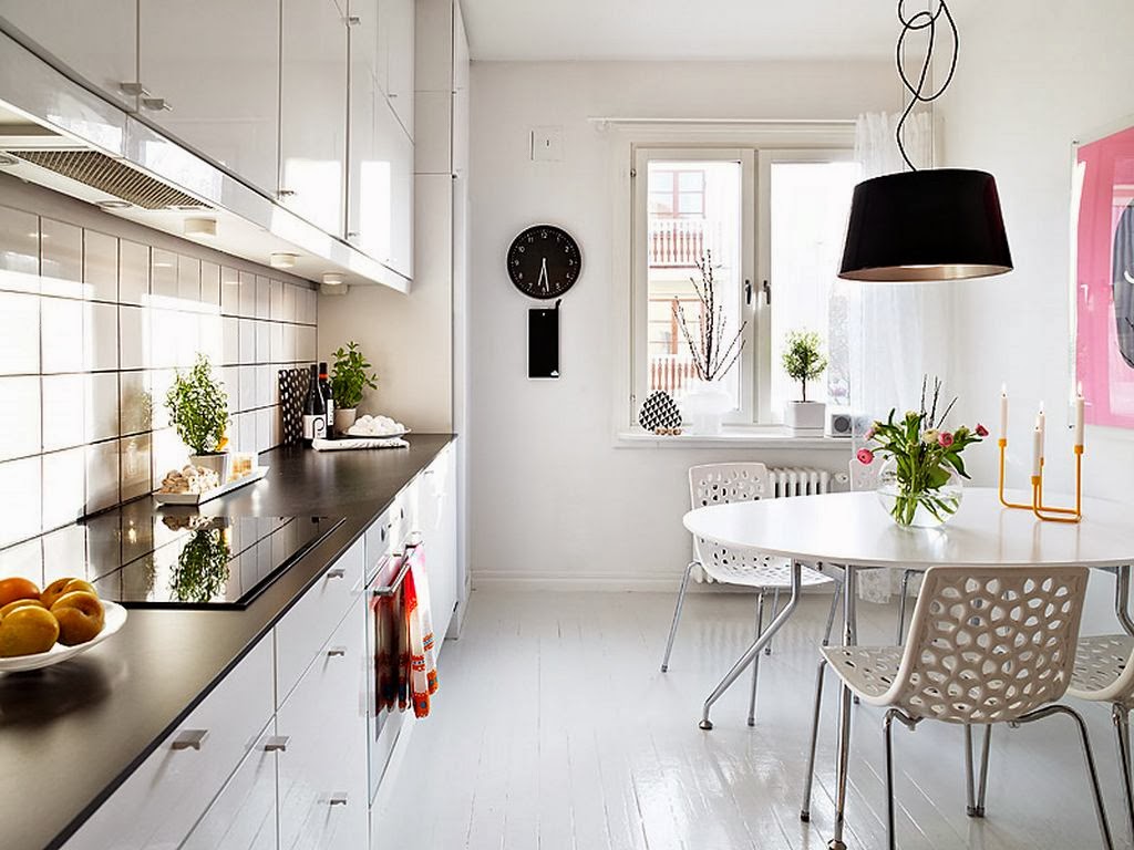 80 Desain Interior Dapur Dan Ruang Makan Minimalis Yang Menyatu