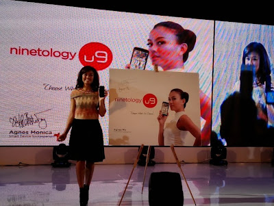 Nintetology Smartphone brand Malaysia as ambassador took Agnes Mo
