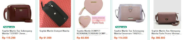 tas sophie martin harga 100rb