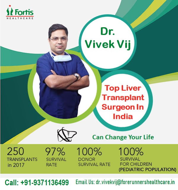 Dr Vivek Vij Top Liver transplant Surgeon In India