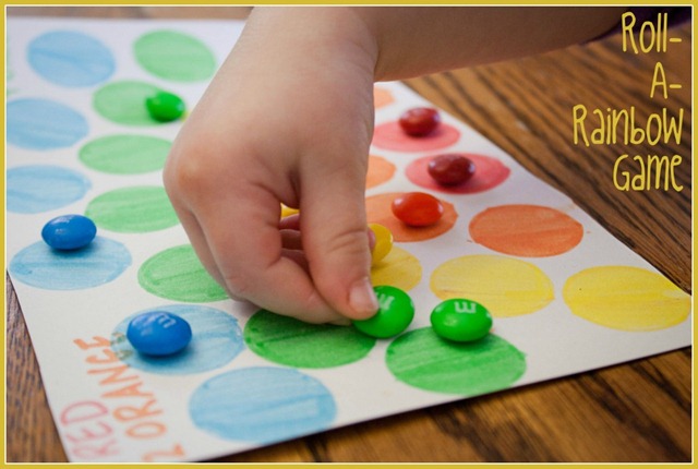 roll a rainbow game