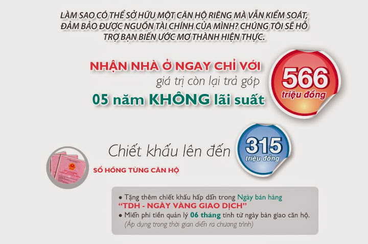 chiết khấu căn hộ chung cư Trường Thọ